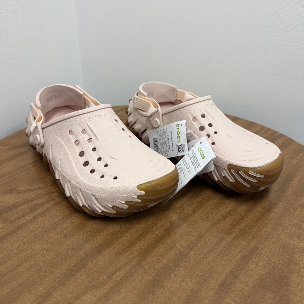 Crocs Echo Gum RO Clog Men's 8/ Women's 10 Quartz